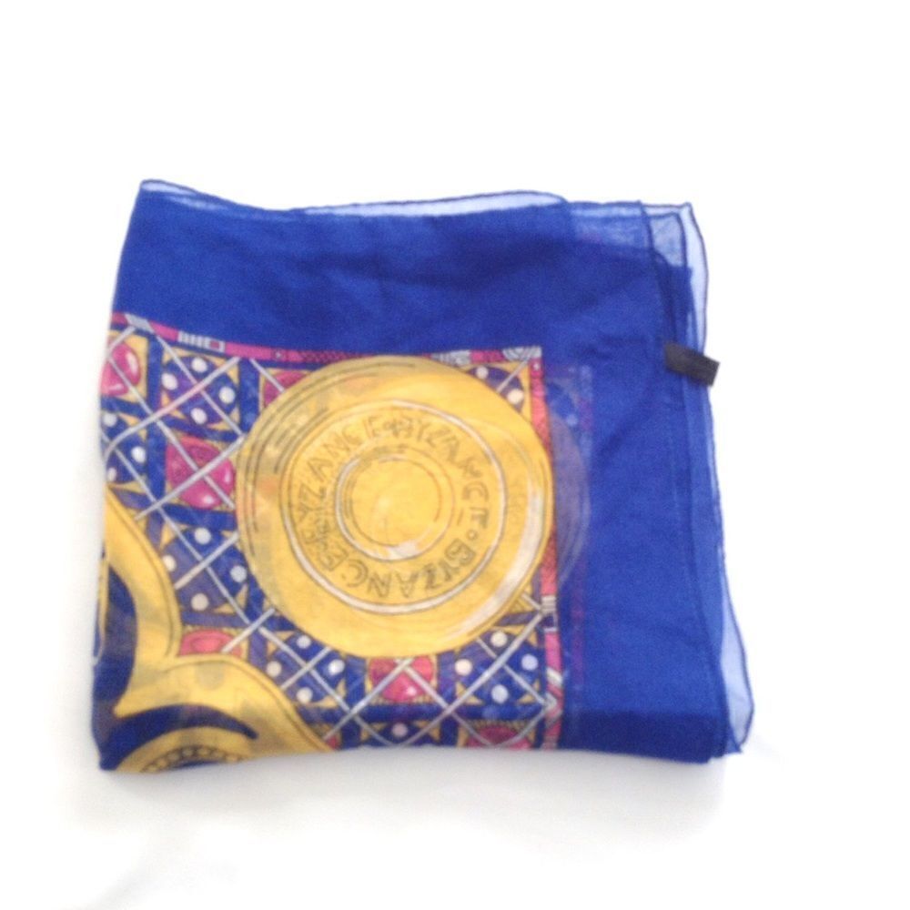 Rochas Byzance Paris Scarf "Rare" Vintage